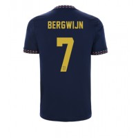 Ajax Steven Bergwijn #7 Udebanetrøje 2022-23 Kortærmet
